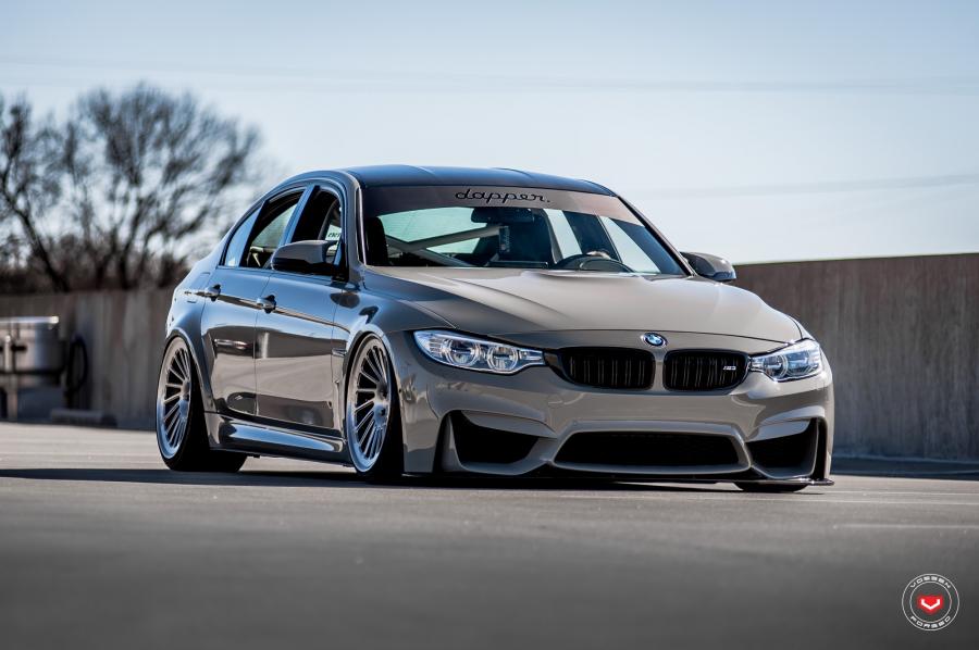 BMW M3 Sedan on Vossen Wheels (LC-106T) '2017
